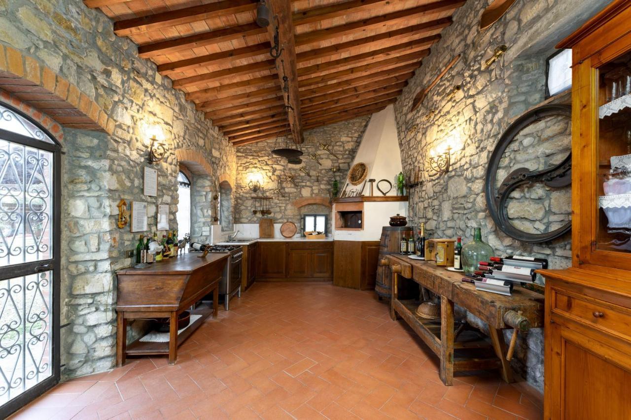 Podere Casanova Villa Greve in Chianti Buitenkant foto